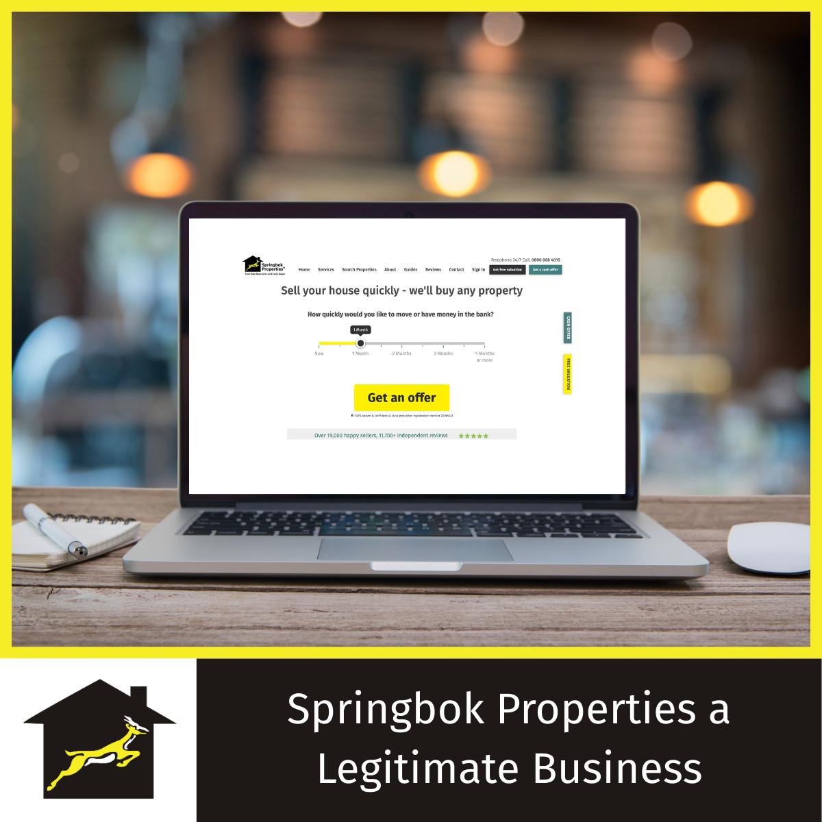 Springbok Properties a Legitimate Business