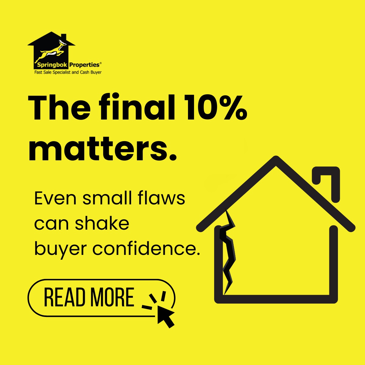 Springbok’s CEO explains why small fixes matter when selling your home